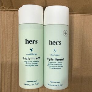 Hers Triple Threat Shampoo and Conditioner Set